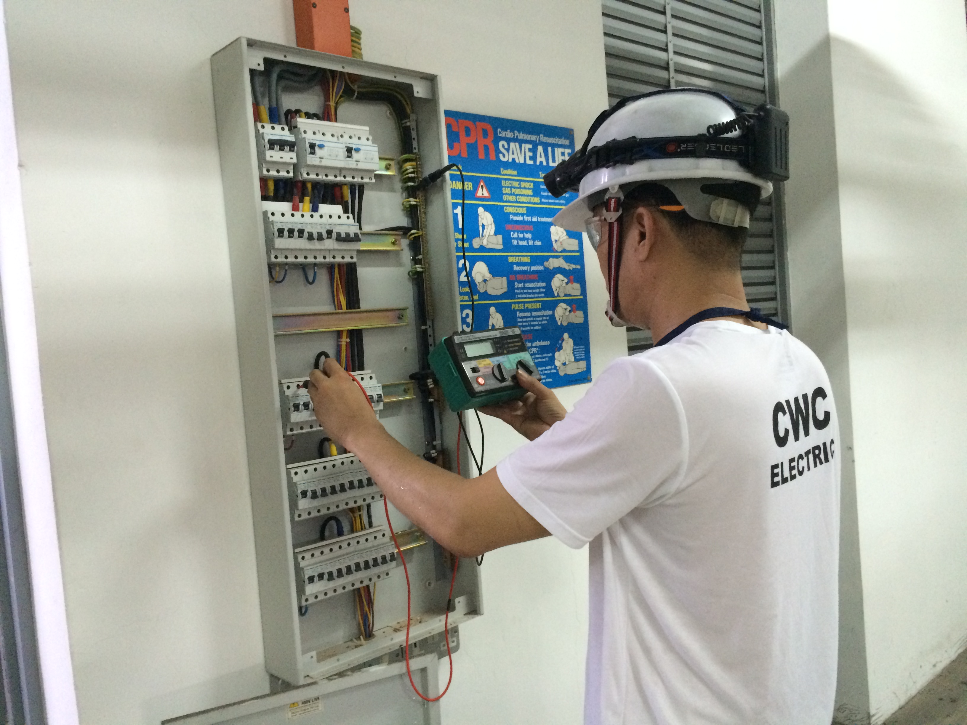 CWC Electrical Engineering Service | Licensed Electrician Singapore